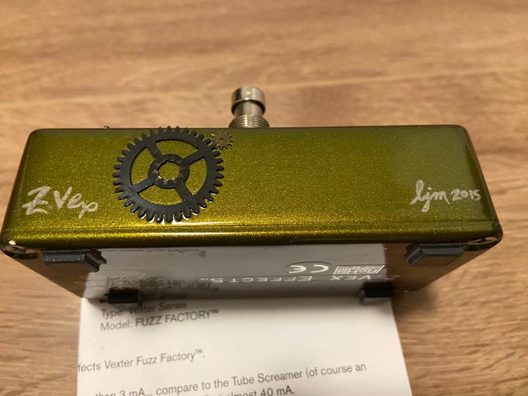 zvex fuzz factory one of one 世界に一台