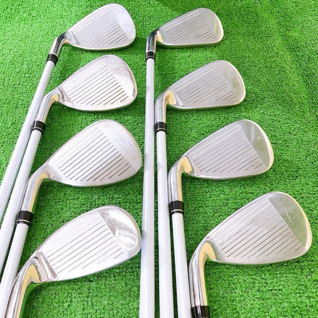 テ23★豪華8本キャロウェイ フィリー レディースアイアンセット L filly