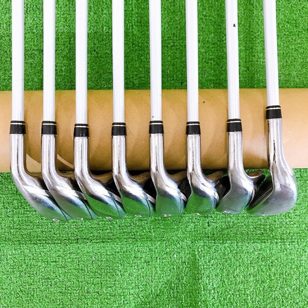 テ23★豪華8本キャロウェイ フィリー レディースアイアンセット L filly