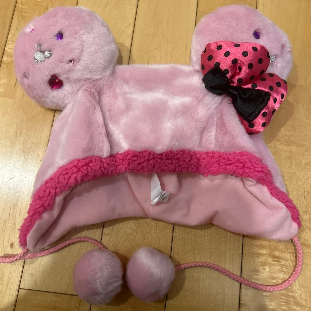 ディズニー ファンキャップ ピンク ミニー