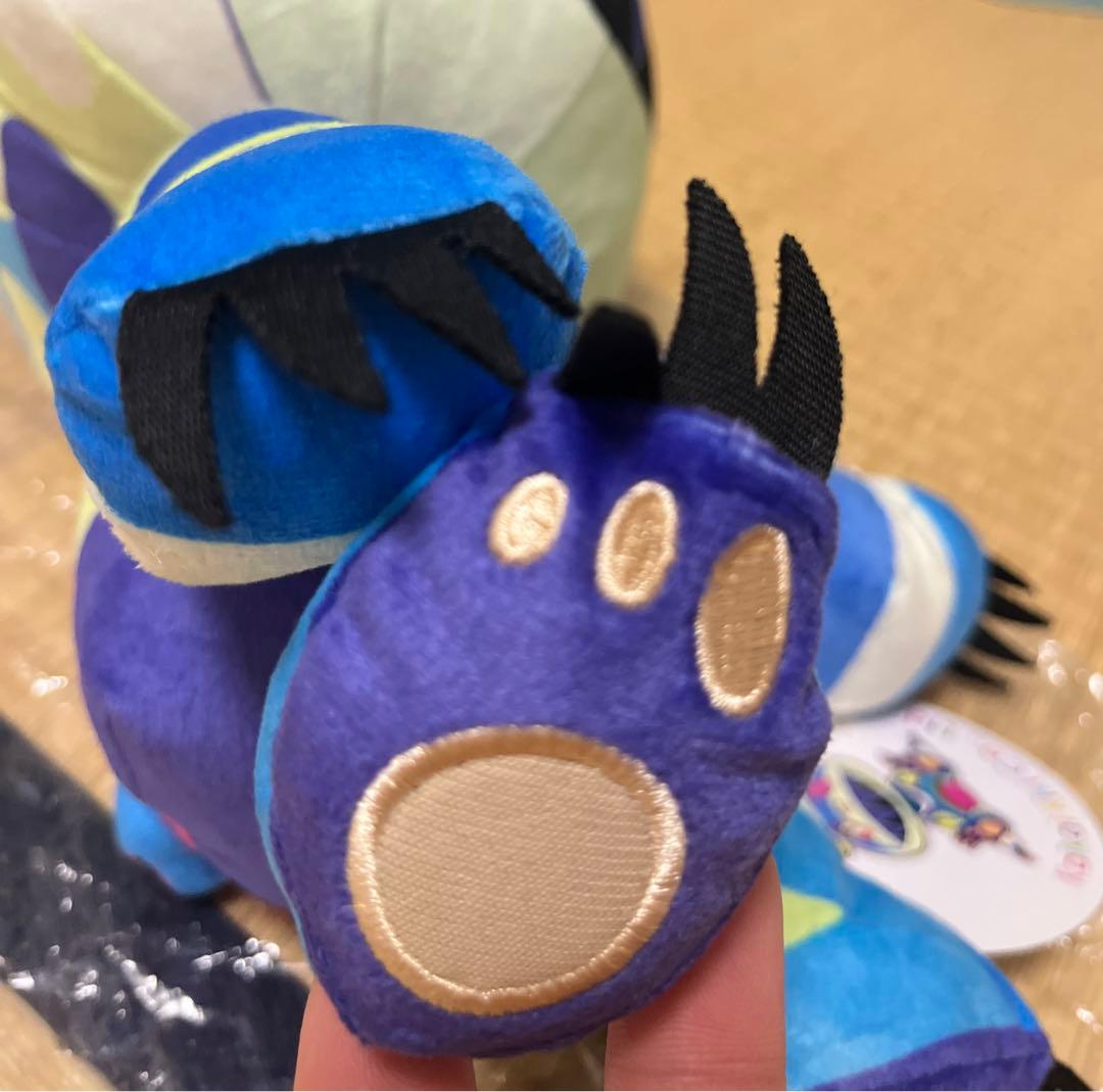 Ursa Bear-Blue ウルサ　ベア　ぬいぐるみ青