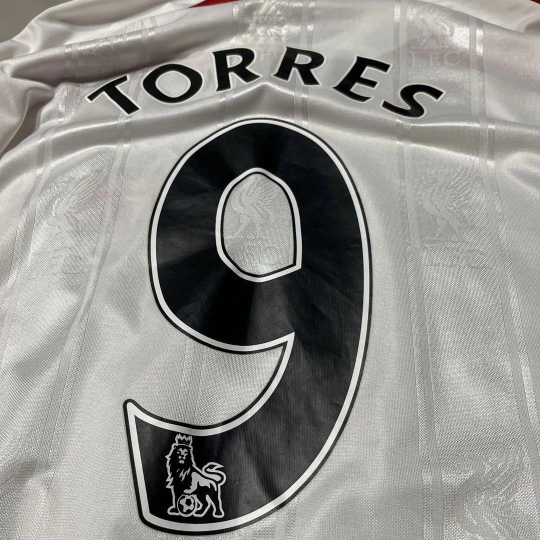 リバプール　07-08 ユニフォーム　アウェイ　フェルナンド・トーレス　長袖