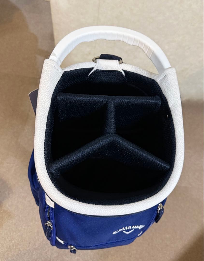 CALLAWAY ネイビー キャディバッグ★現行モデル