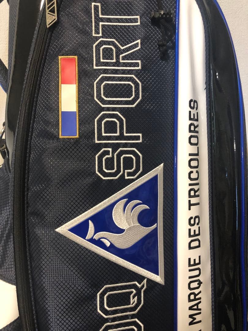 【送料込み】美品　ルコックスポルティフ　軽量キャディバッグ　ゴルフバッグ