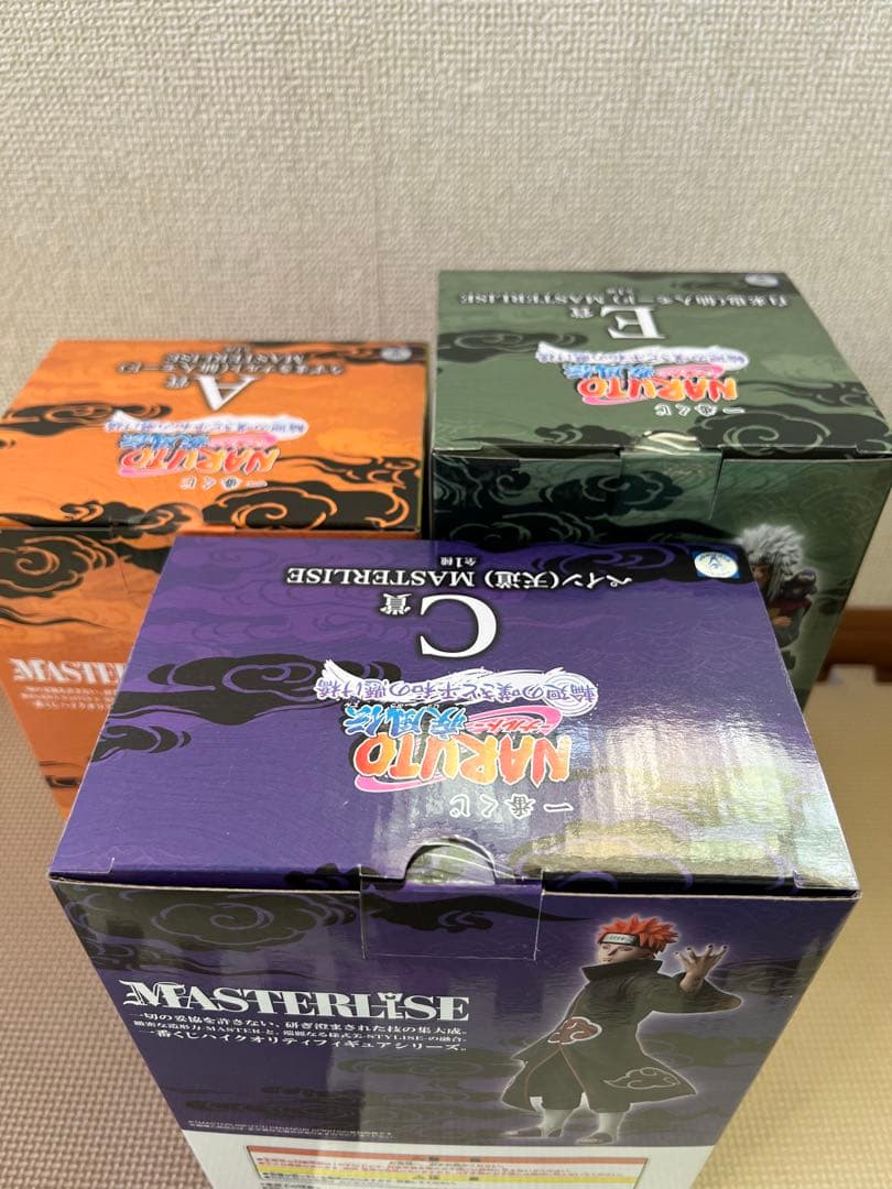 一番くじナルト疾風伝　フィギュア4種セット