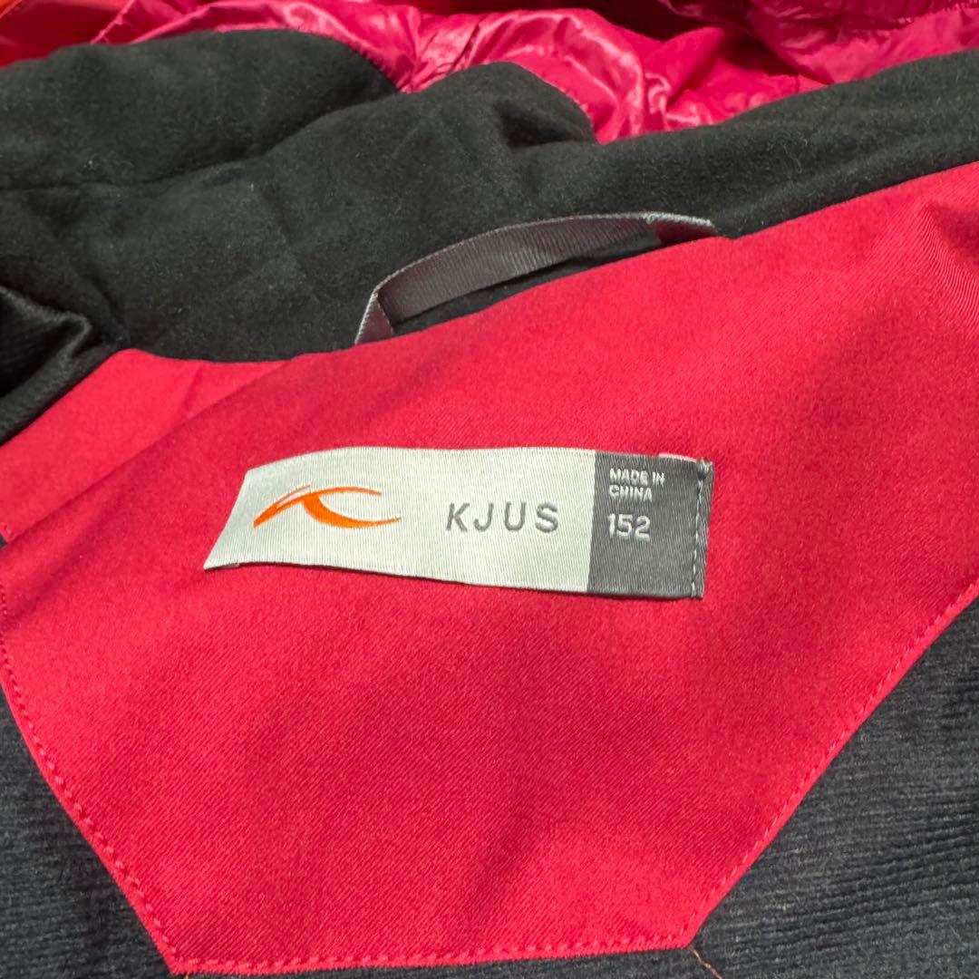チュース　KJUS キッズ　ウェア　ジャケット　オレンジ　ピンク　152