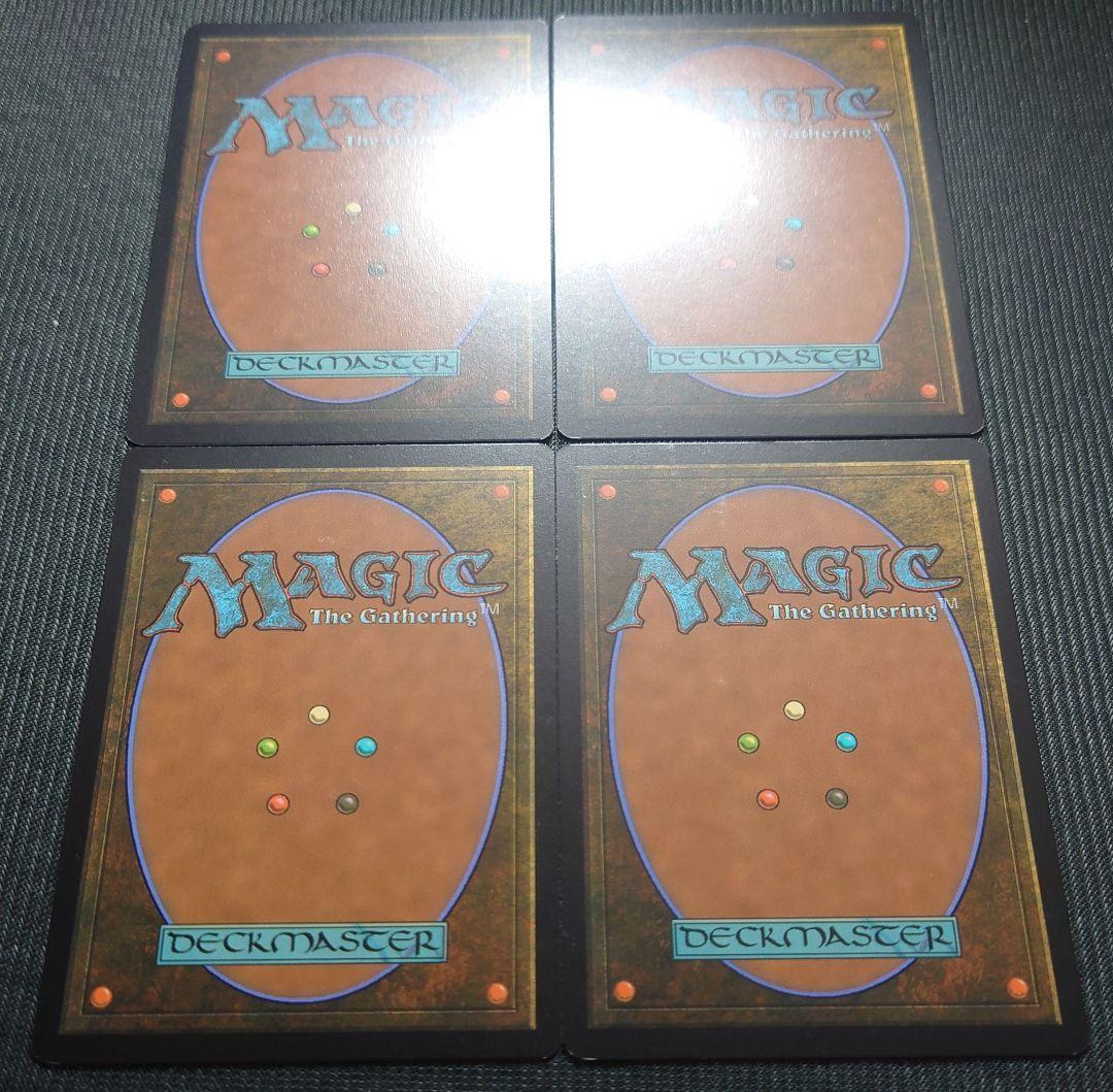 mtg 稀少 英語版 4枚セット ヴァルガヴォスの崇拝者 ダークプロモ dsk
