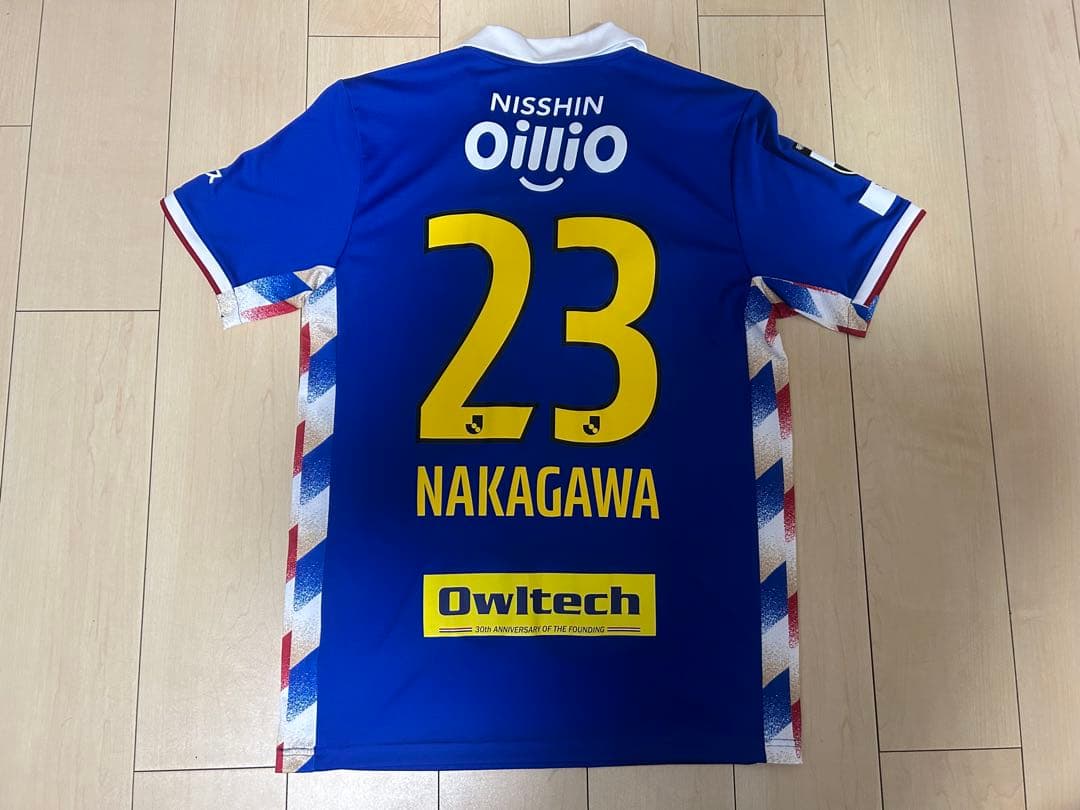 横浜F・マリノス 2022年 仲川輝人 ユニフォーム 山根陸直筆サイン入り