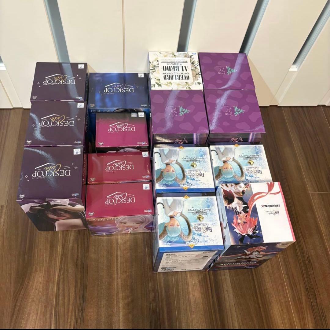 オーバーロードシャルティア　アルベド　フィギュア　まとめ売り　美少女