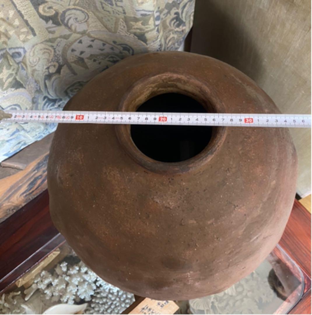 大壺　古伊賀　葉茶壺　江戸時代初期　骨董品