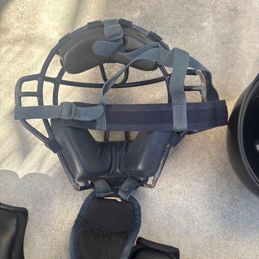 レ*オ様 野球　キャッチャー防具　バック付き