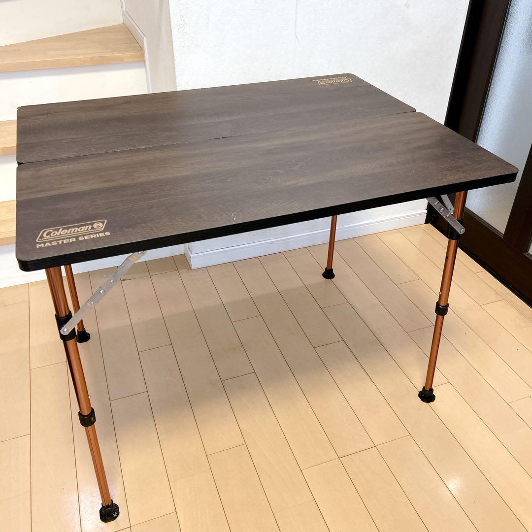 Coleman マスターシリーズ バタフライテーブル90 収納ケース付き