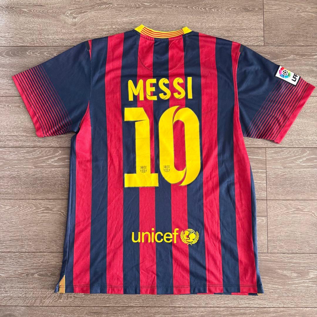 c*y様 美品 Nike FCバルセロナ 13/14 ユニフォーム メッシ Me