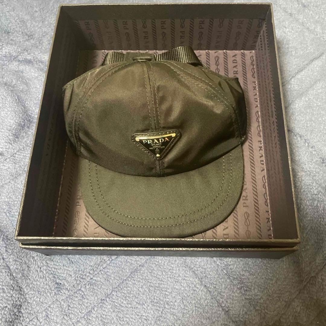 PRADA プラダ ナイロン ドッグキャップ