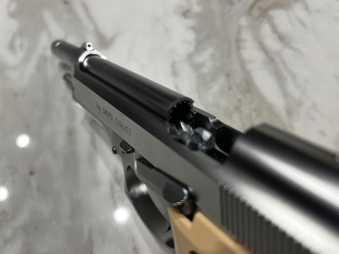 “9mm SWORD CUTLASS” ガスガン KSC