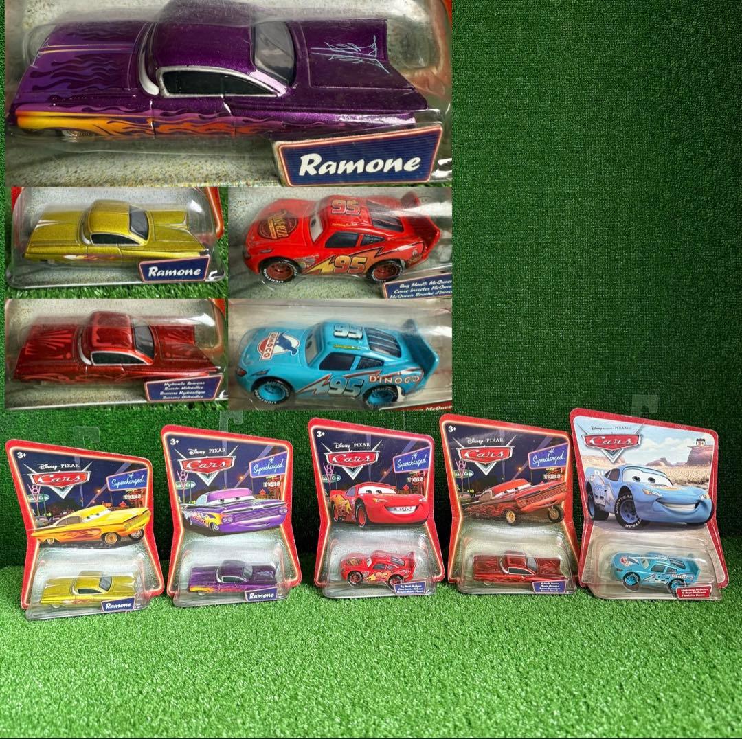 a 139-3】未開封品/マテル/カーズ/ミニカー/ダイキャストカー/計5種類