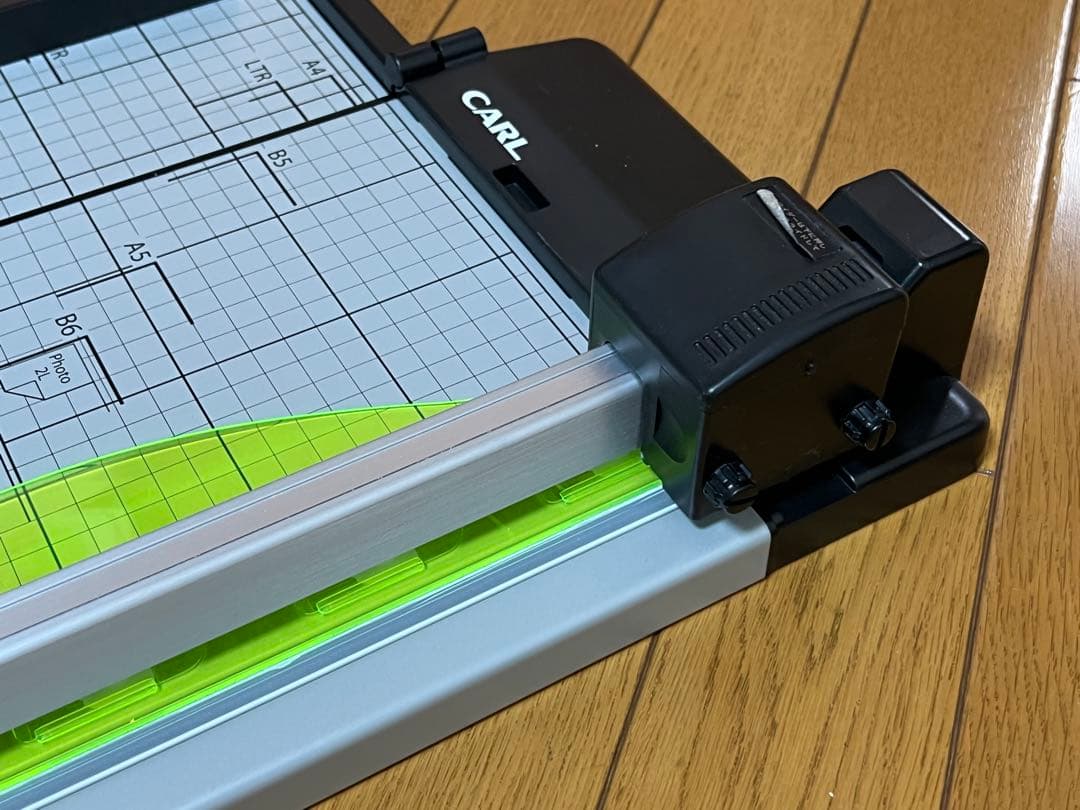 CARL 裁断機 ディスクカッター スリム DC-F5100 A4 美品