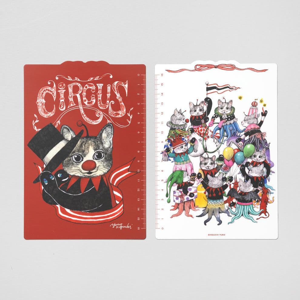 【新品】ヒグチユウコ①手帳2026②下敷きCIRCUS③高島屋限定ショッパー