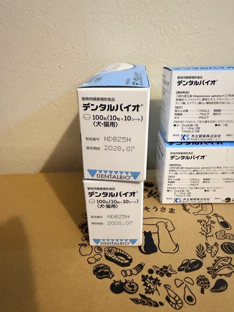 DENTALBIO デンタルケア用品 100個入り 4箱セット