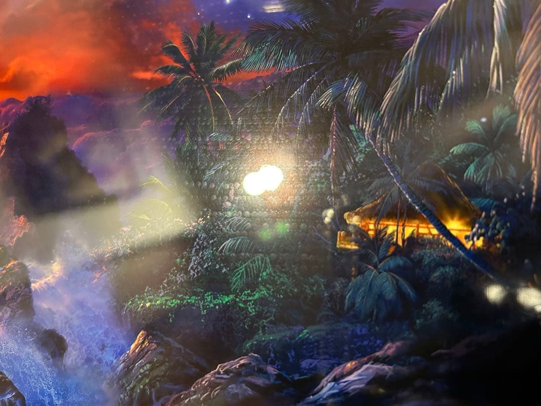 き*ん様 【希少・真作】ミッキー ミニー　ラッセン「ロマンティックサンセット」