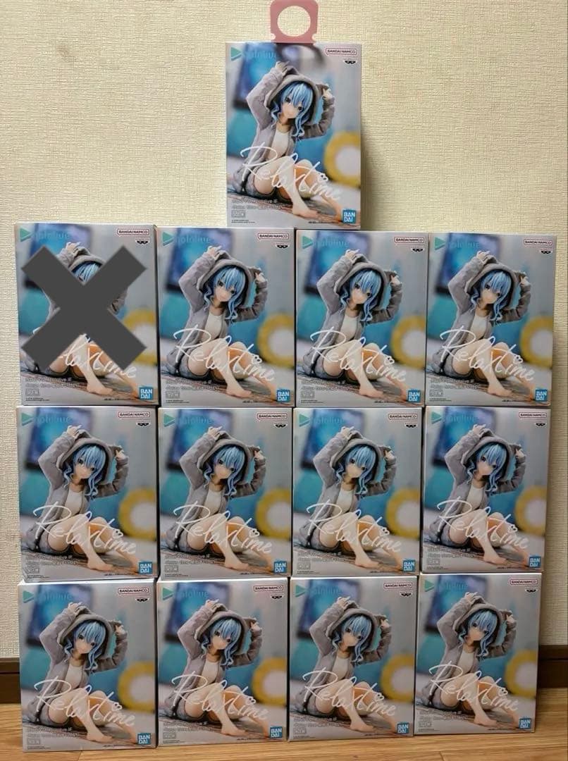 ホロライブ　星街すいせい Relax time フィギュア　12点セット