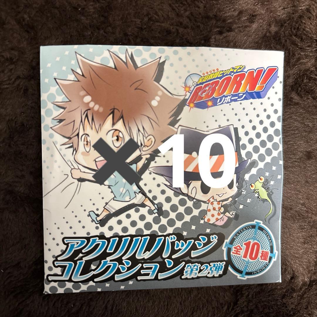 家庭教師ヒットマンreborn!　アクリルバッジコレクション　10個セット