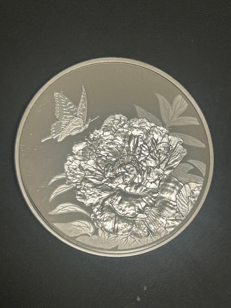2013年 桜の通り抜け シルバーメダル 「牡丹（ぼたん）」 925銀 20g