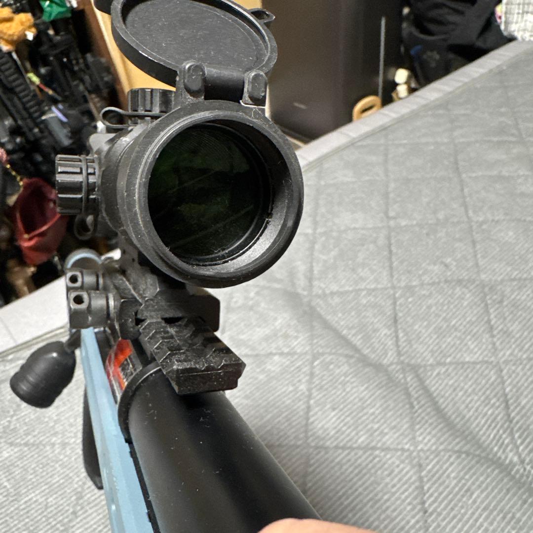 TOKYO MARUI VSR10UPカスタム済みライトブルー ドットサイト付き