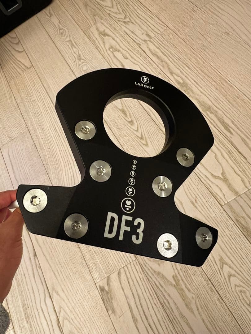 LAB GOLF DF3 パターヘッド ブラック　中尺　純正日本仕様