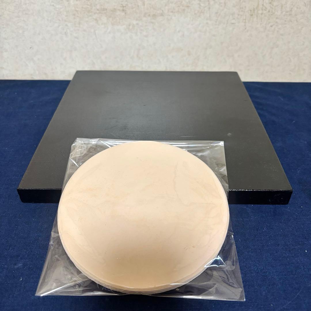 人間国宝 敬典造 風炉 茶釜 電熱器 唐銅朝鮮風炉 野々田電熱器 敷板 底瓦