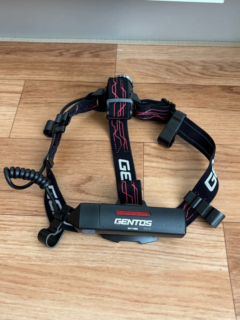 GENTOS ジェントス　GH-118RG ヘッドランプ