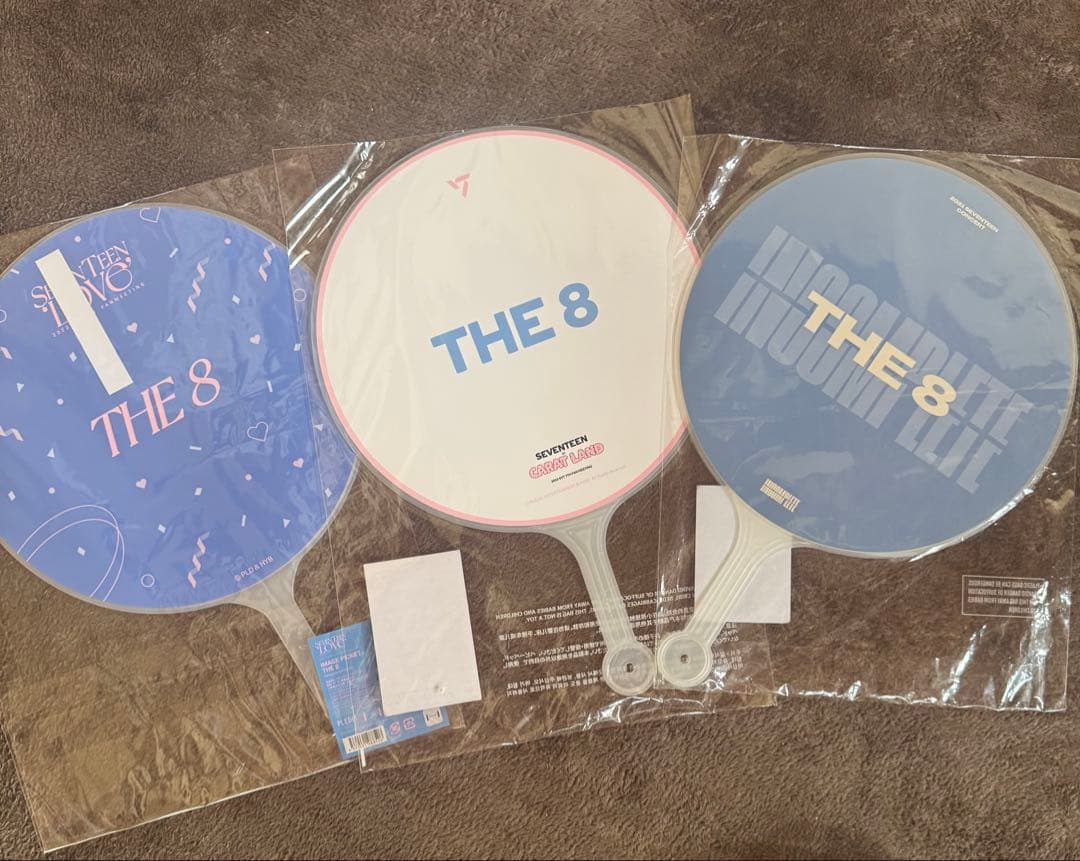 THE8 ミンハオ　うちわ10本　タオル