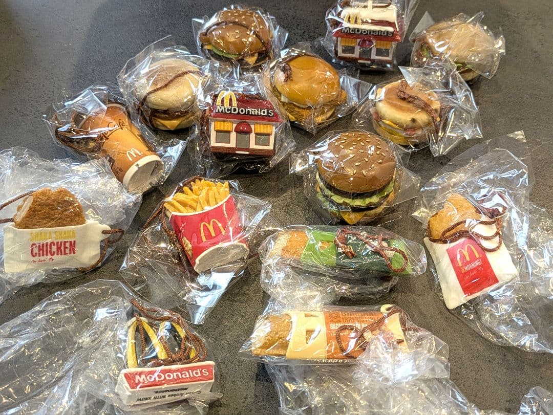 マクドナルド ハッピーセット ミニチュアフード 15個セット