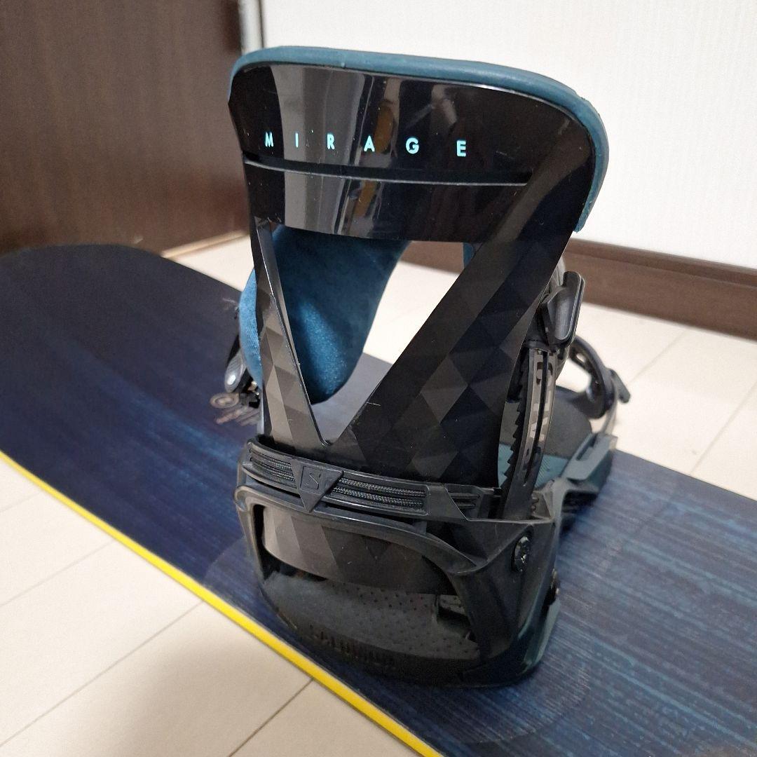 スノーボードセット　ナイデッカースコア149 サロモンミラージュS-M サイズ