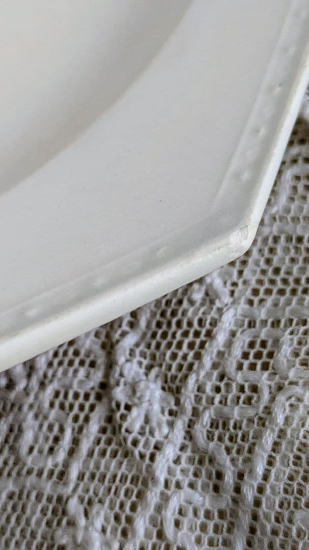 クレイユ オクトゴナル プレート平皿 フランス アンティーク