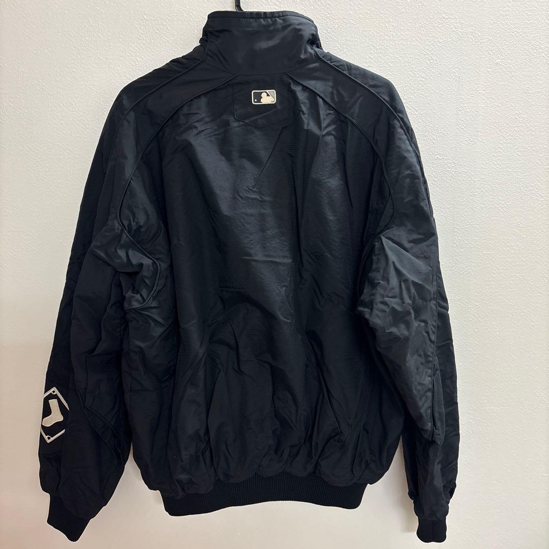 Majestic × CWS.ホワイトソックス フリース裏地 古着 スタジャン