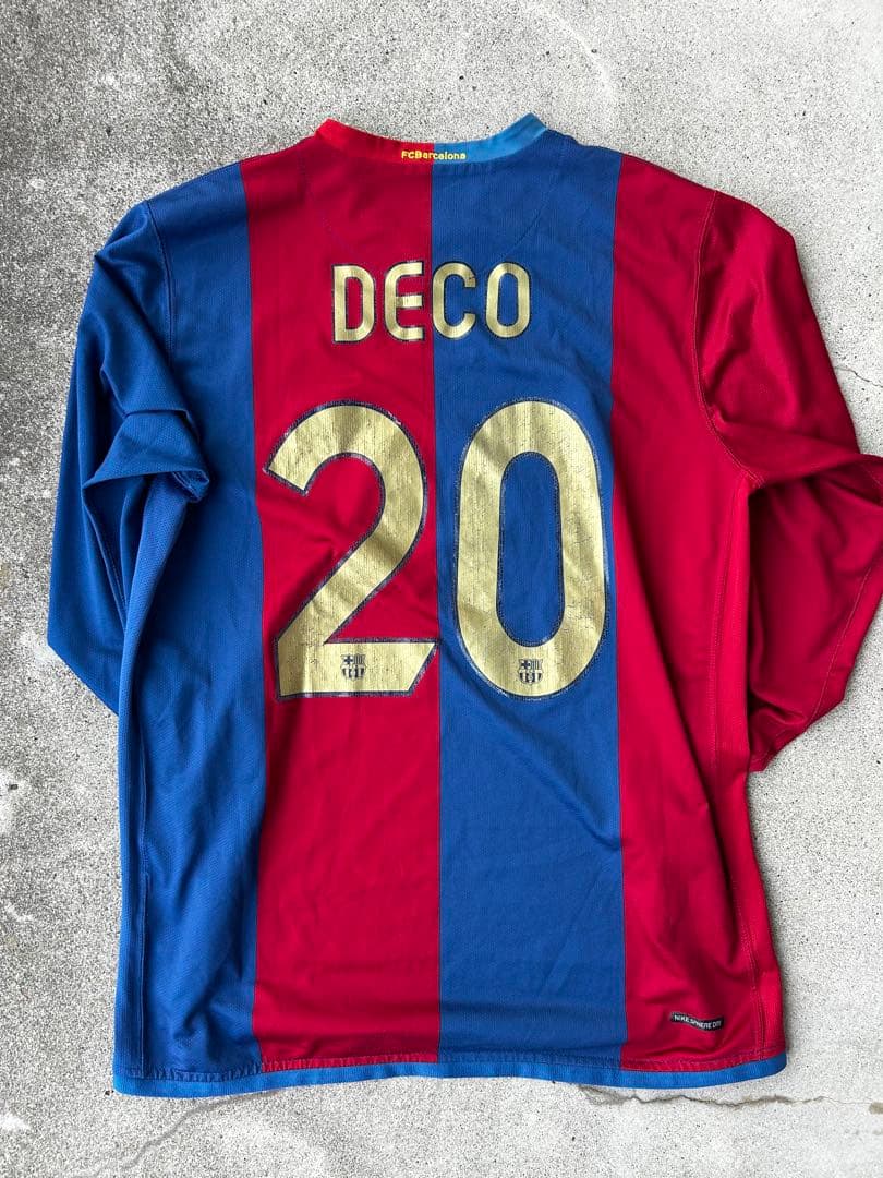 FC Barcelona バルセロナ 06/07 Nike ナイキ デコ背番号入