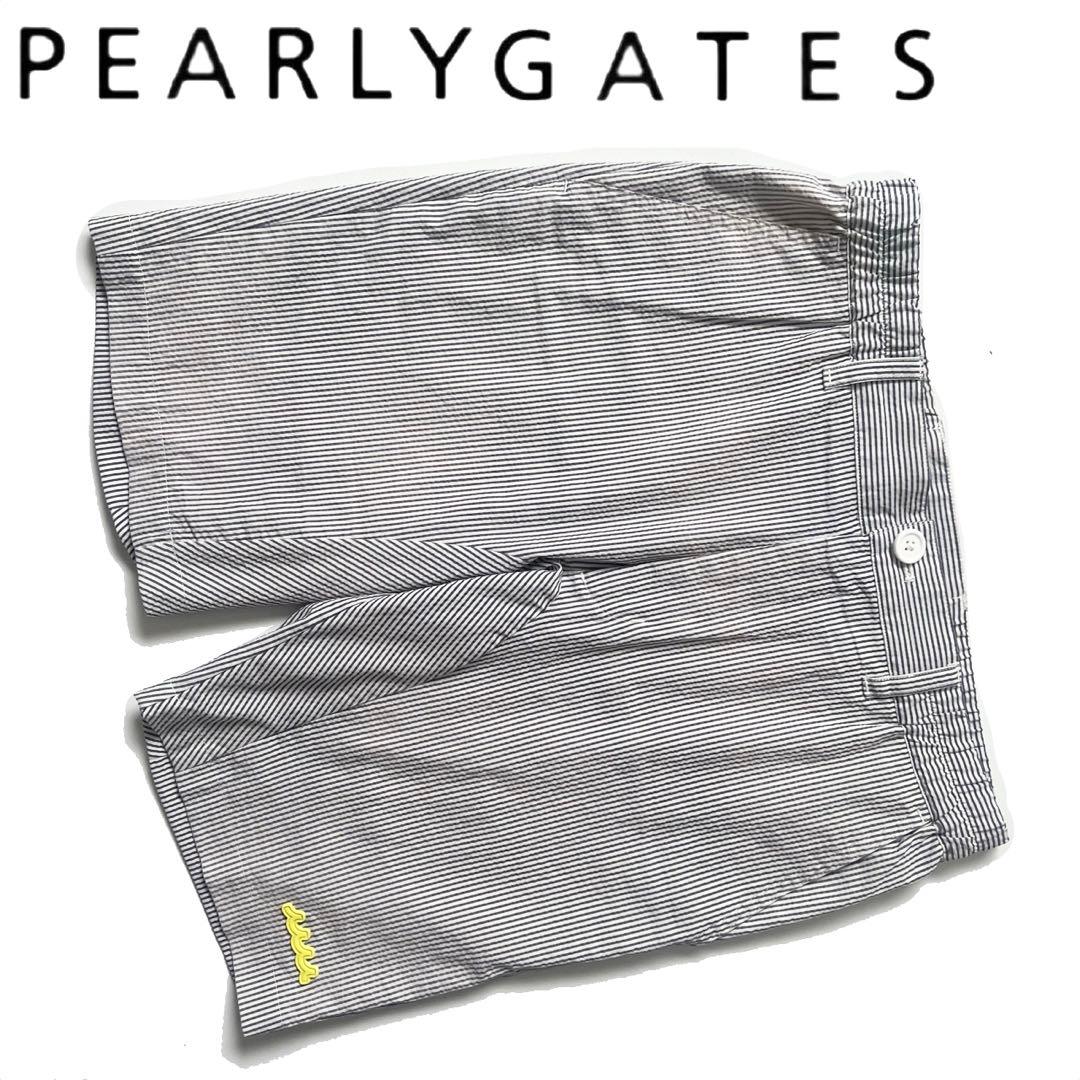 muta MARINE ムータマリン　ハーフパンツ　ストライプ　メンズ　ゴルフ