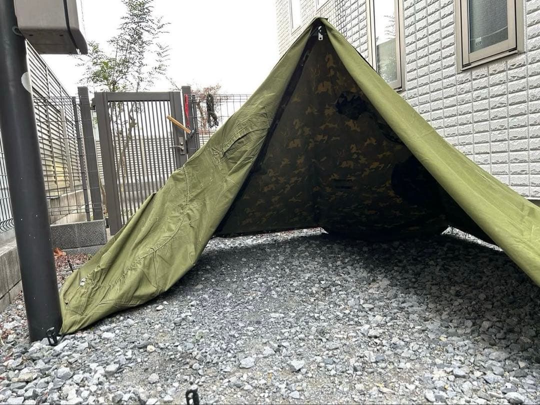 【無骨ソロに◎ 】 ルーマニア軍4枚セット 連結カスタム済　 ワンポール　パップ