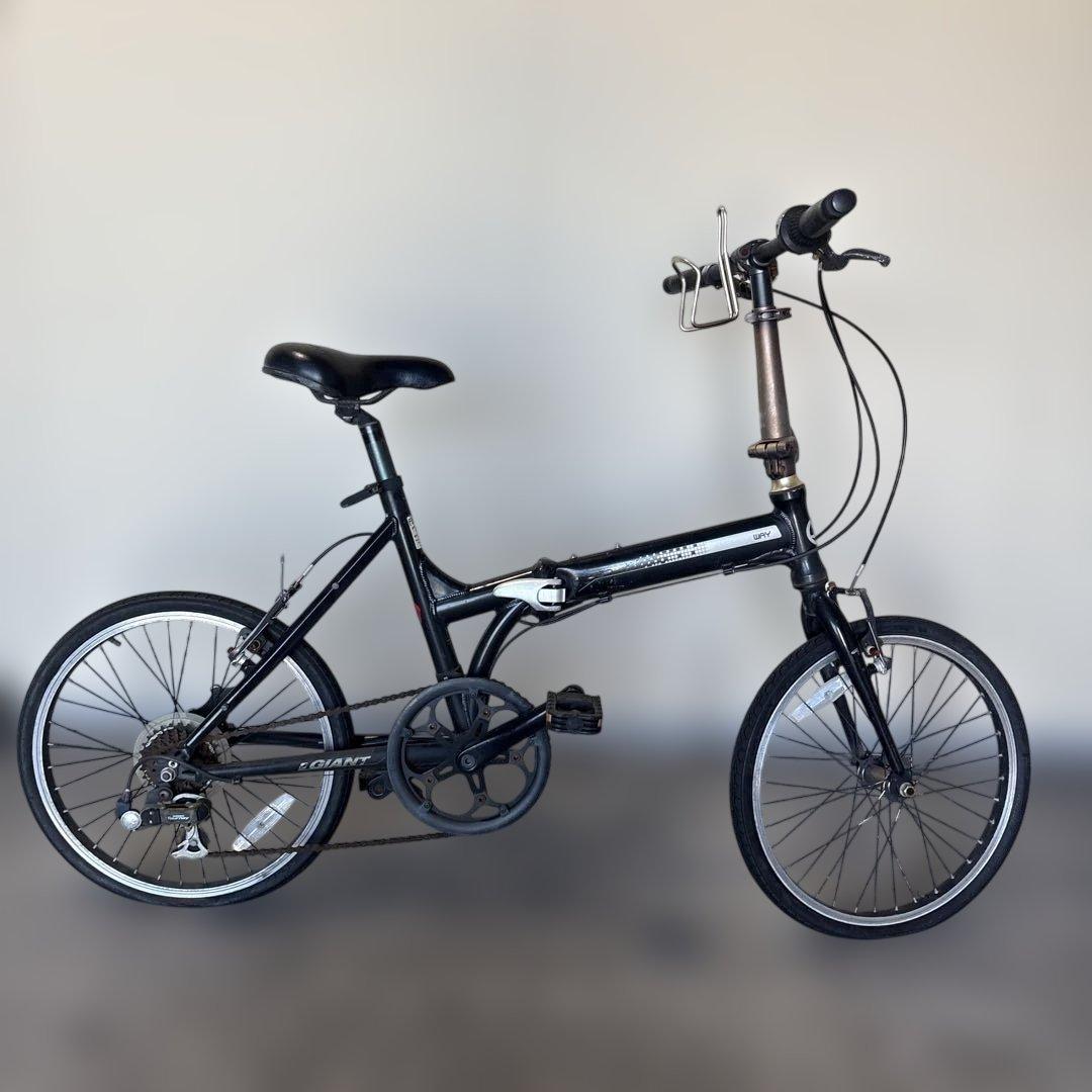 Giant Express Way 折りたたみ自転車 20インチ黒 ジャンク品