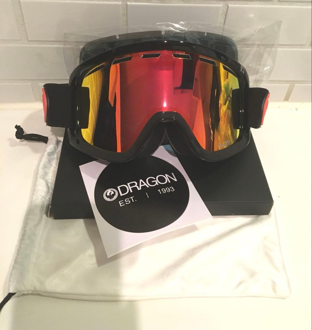 【1度使用】DRAGON D1 ゴーグル スノボ