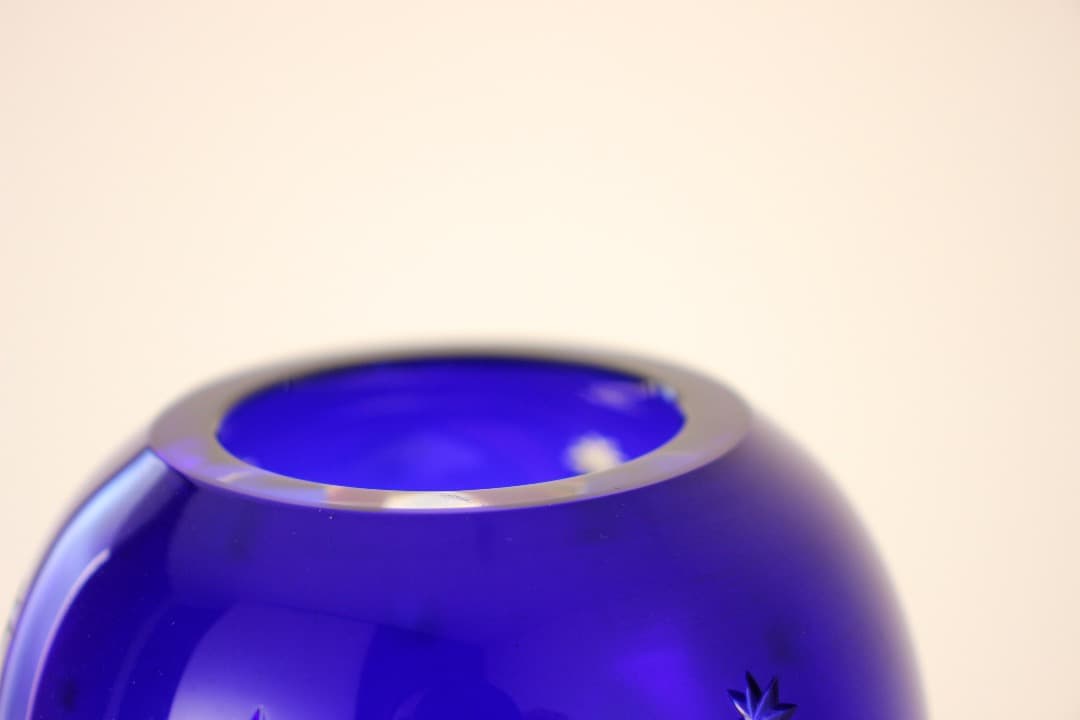 SAINT LOUIS　サンルイ　キャンドルホルダー　ドーム　クリスマス　星