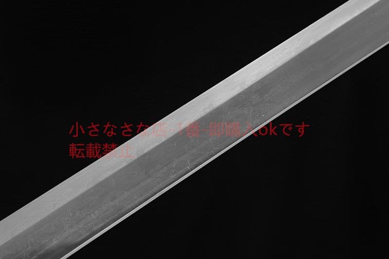 唐横刀重蟻木百錬模様鉄棒銅装  古兵器 武具 刀装具 日本刀 模造刀 居合刀