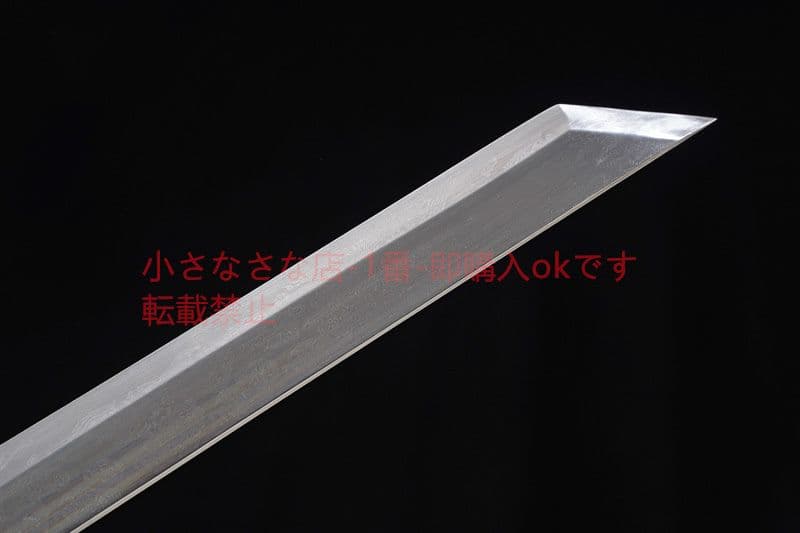 唐横刀重蟻木百錬模様鉄棒銅装  古兵器 武具 刀装具 日本刀 模造刀 居合刀