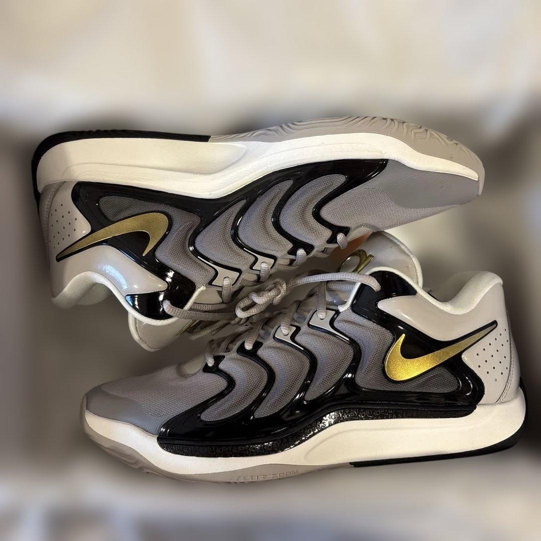 シューズ(男性用) Nike KD17 EP LT Iron/llic Gold 30cm
