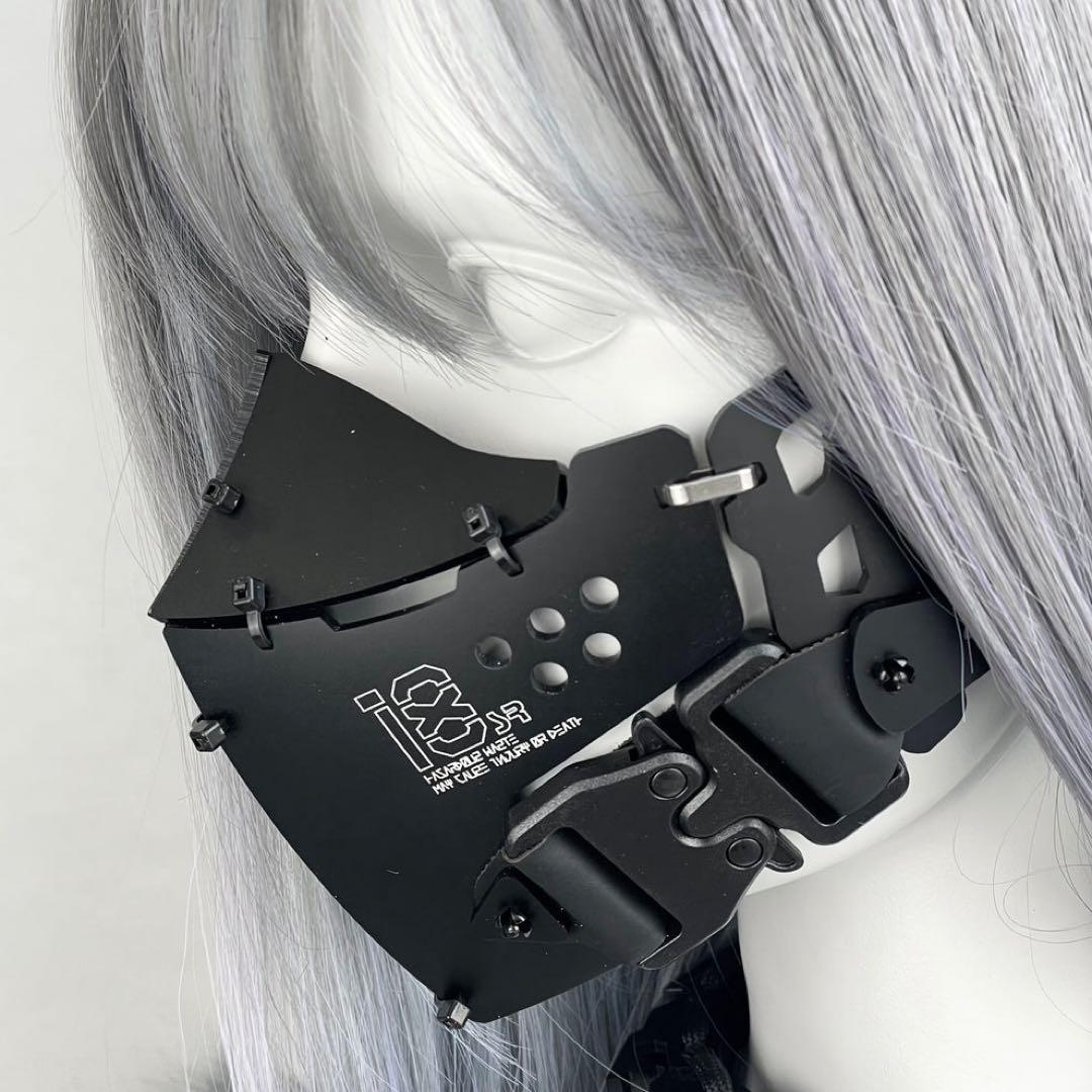 【中央町戦術工芸】装甲マスクユニットmk18SR black Mサイズ