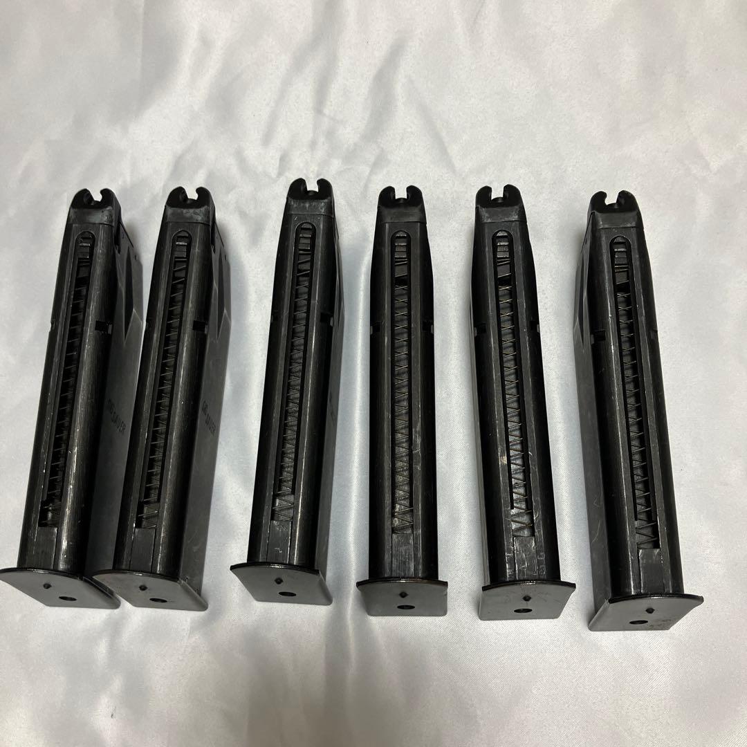 【格安】KSC P226R システム7HW ガスガン マガジン6本付き