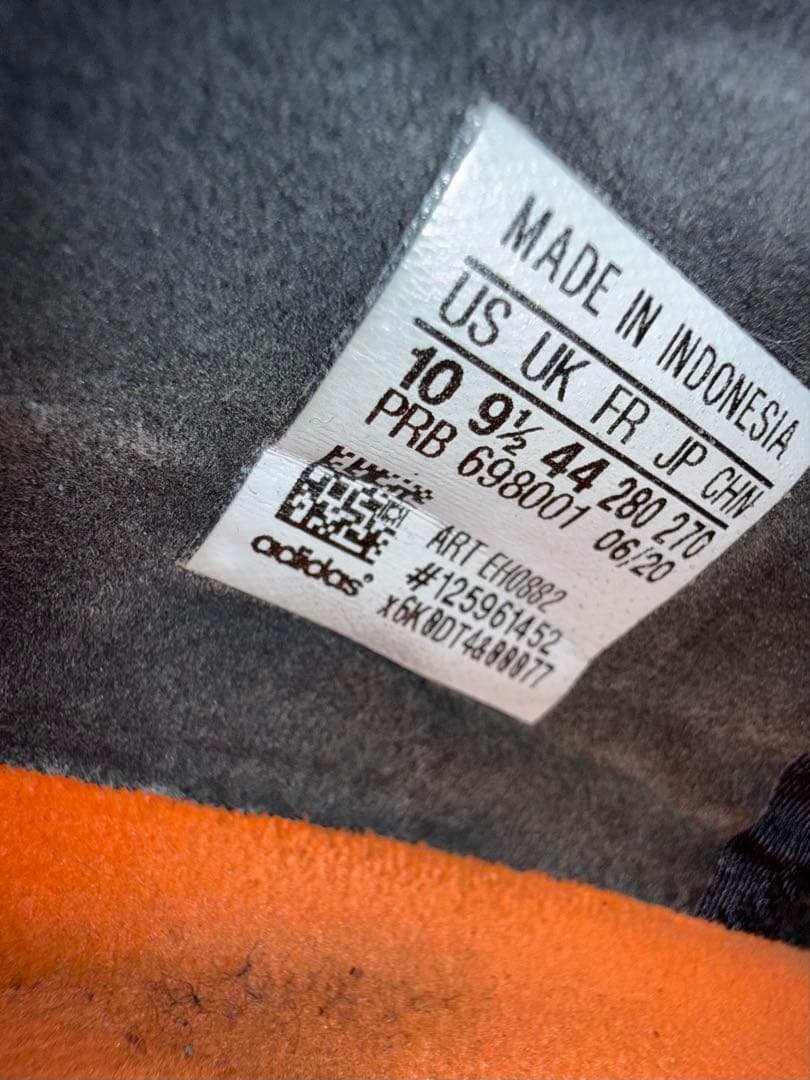 adidas COPA 28cmサッカーシューズ 黒/オレンジ