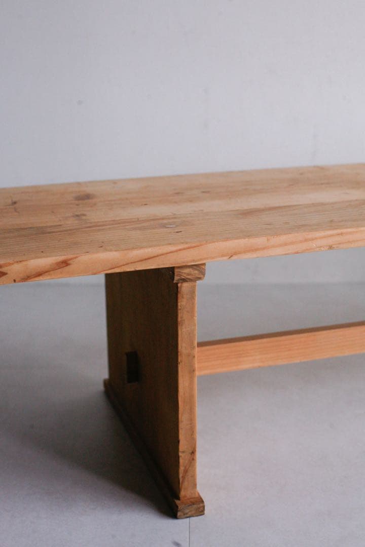 文机　杉材　無垢材 ローテーブル 飾り棚　古家具　古道具 アンティーク