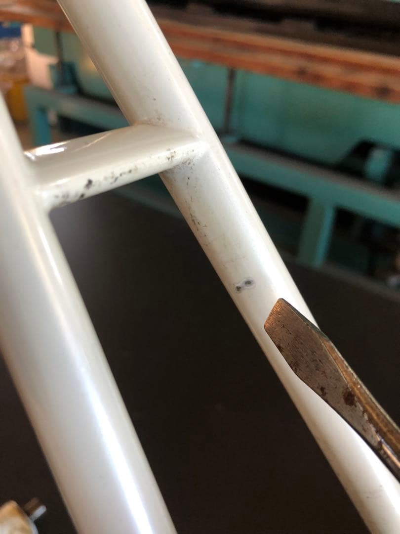 MAKINO マキノ　フレーム 競輪　njs刻印 bb有　凹みあり？